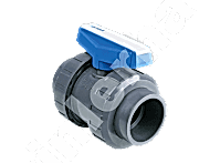 U-PVC Yapıștırma Muflu Küresel Su Vanası