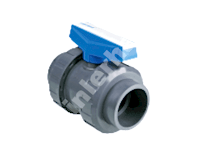 Muflu Küresel Su Vanası U-PVC Yapıștırma